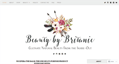 Desktop Screenshot of beautybybritanie.com