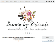 Tablet Screenshot of beautybybritanie.com
